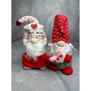 Gnome 2 Pcs Mother Day Gnome Decor Faceless Doll with Heart Envelope Cute